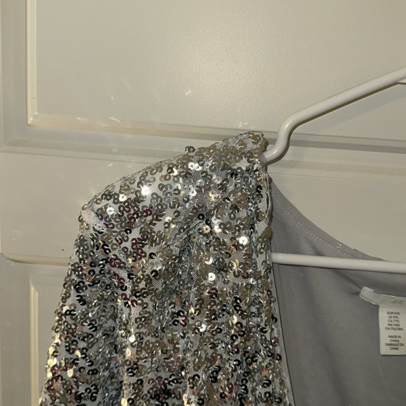 H&M Silver Sequin Dress - Picture 9 of 15